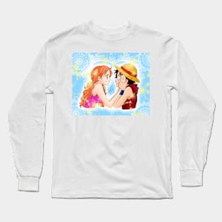 Nami & Luffy - Complicity Long Sleeve T-Shirt